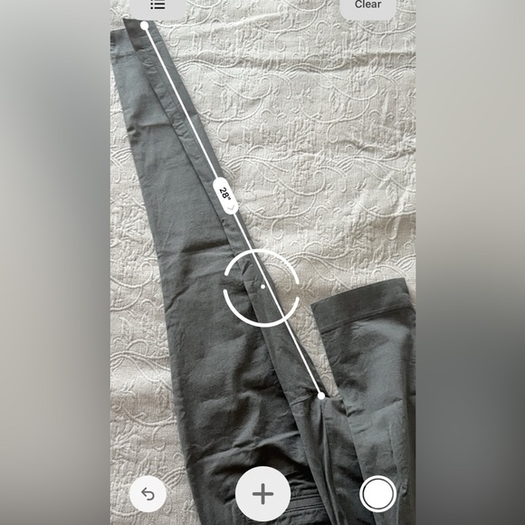 Banana Republic Gray Jackson Fit Dress Pants Mid Rise (Women's 6) - Picture 7 of 8